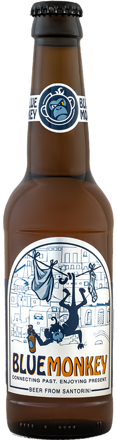Blue Monkey Pale Ale, Santorini