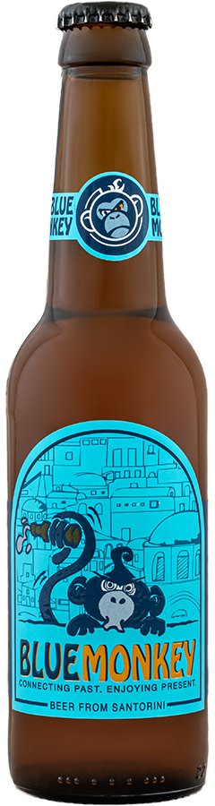 Blue Monkey Lager - Pils, Santorini