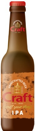 Craft IPA, Craft Microbrewery, 6% alc. 330ml