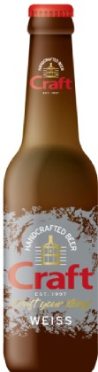 Craft Weiss Beer, Craft Microbrewery, 5,3% alc. 330ml