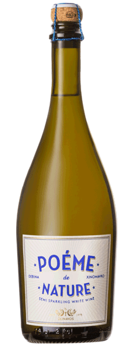 Glinavos, Poeme de Nature, Semi-sparkling white, Debina and Xinomavro