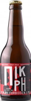 Kirki, Pikri I.P.A, Forbidden Fruit,  5,5% alc, 330ml I.B.U: 60