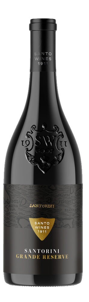 Santorini Grand Reserve. 100% Assyrtiko. Santo Winery, Santorini