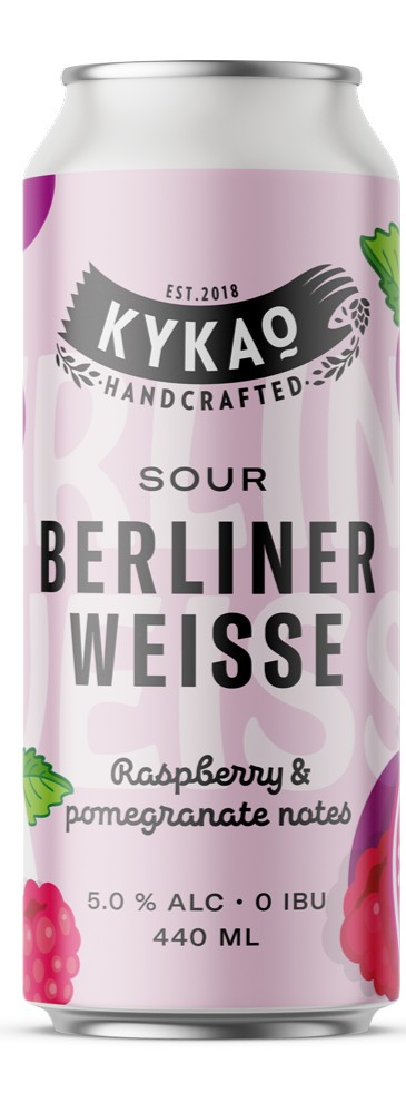 Kykao Sour Berliner Weisse, 5%, 440 ML IBU: 0