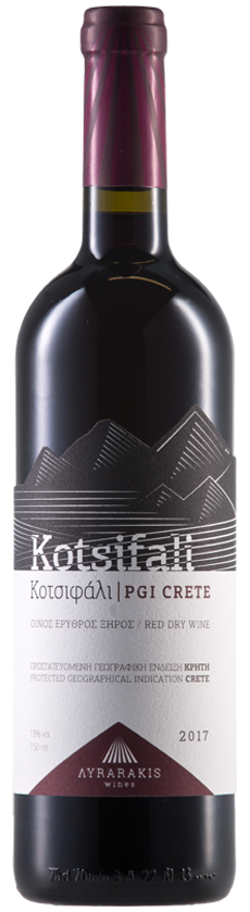 Lyrarakis Winery, Kotsifali red, Crete