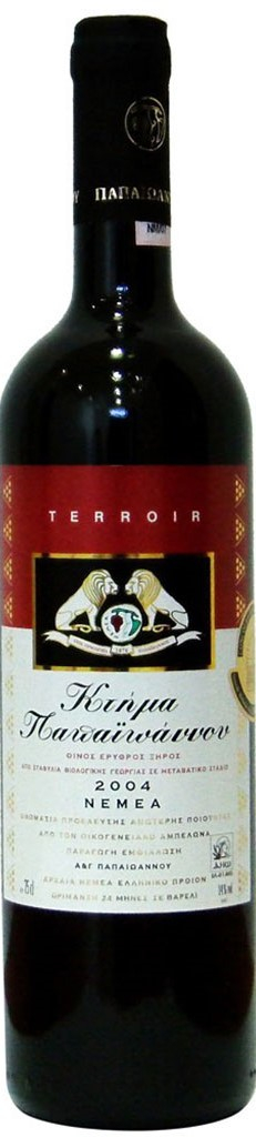 Papaioannou Winery, Terroir, Agiorgitiko 2004
