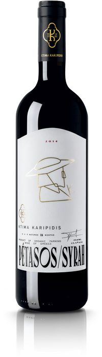 Petasos, Syrah. Karipides Winery