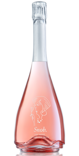 Snob Rose sparkling 375ml. Monsieur Nicolas Winery